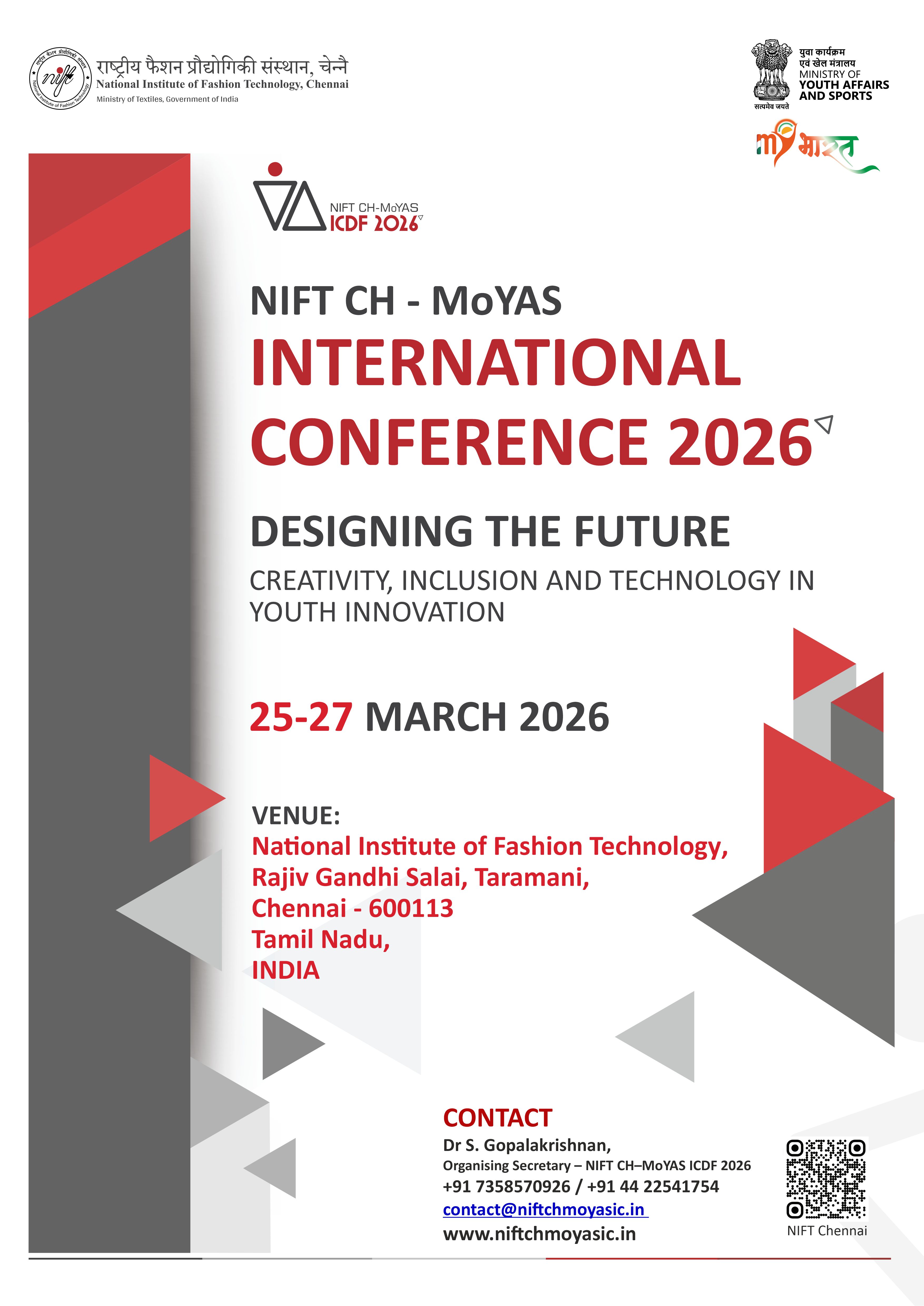 International Conference 2026 on “Designing the Future: Creativity, Inclusion & Technology in Youth Innovation