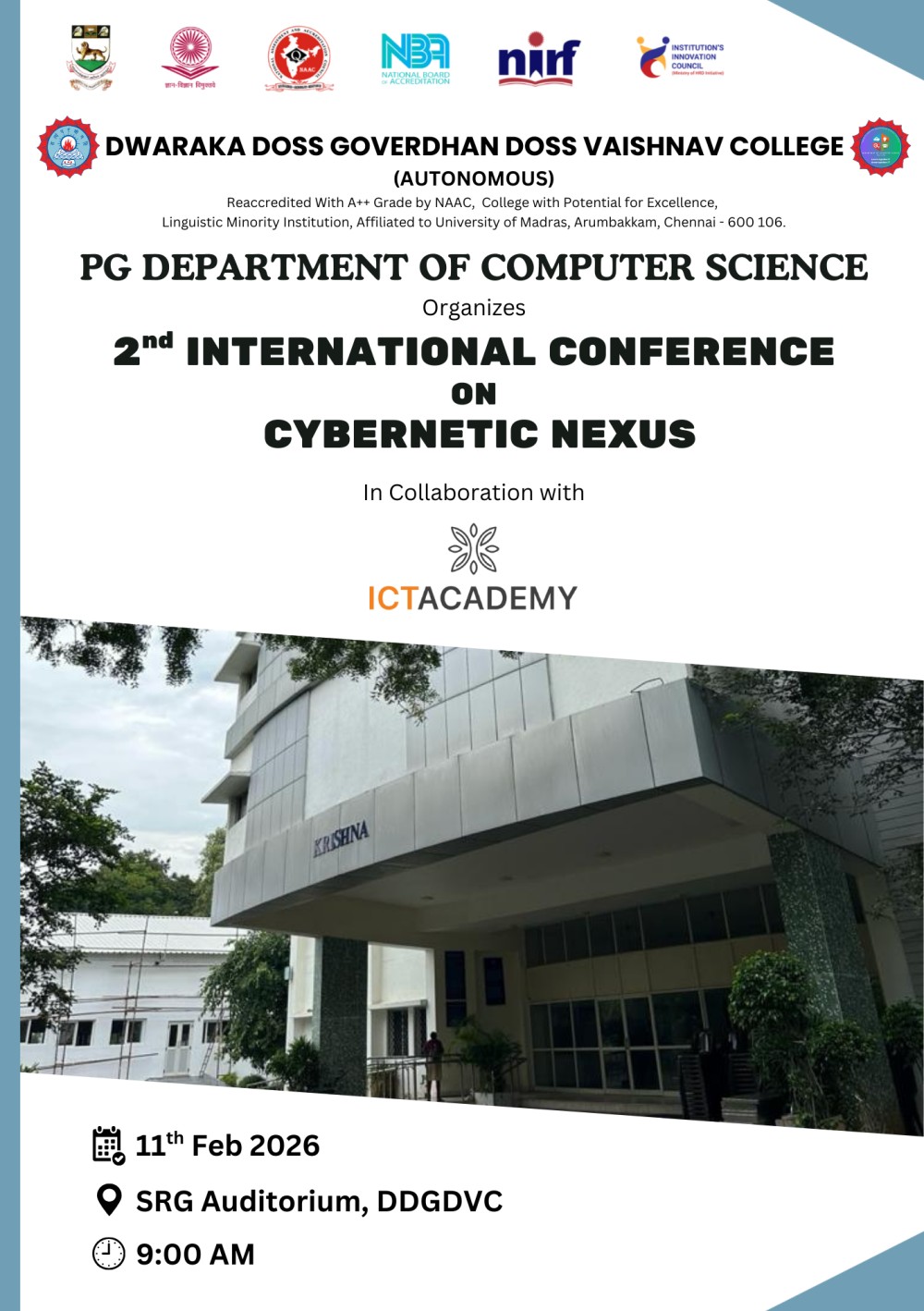 2nd International Conference on Cybernetic Nexus