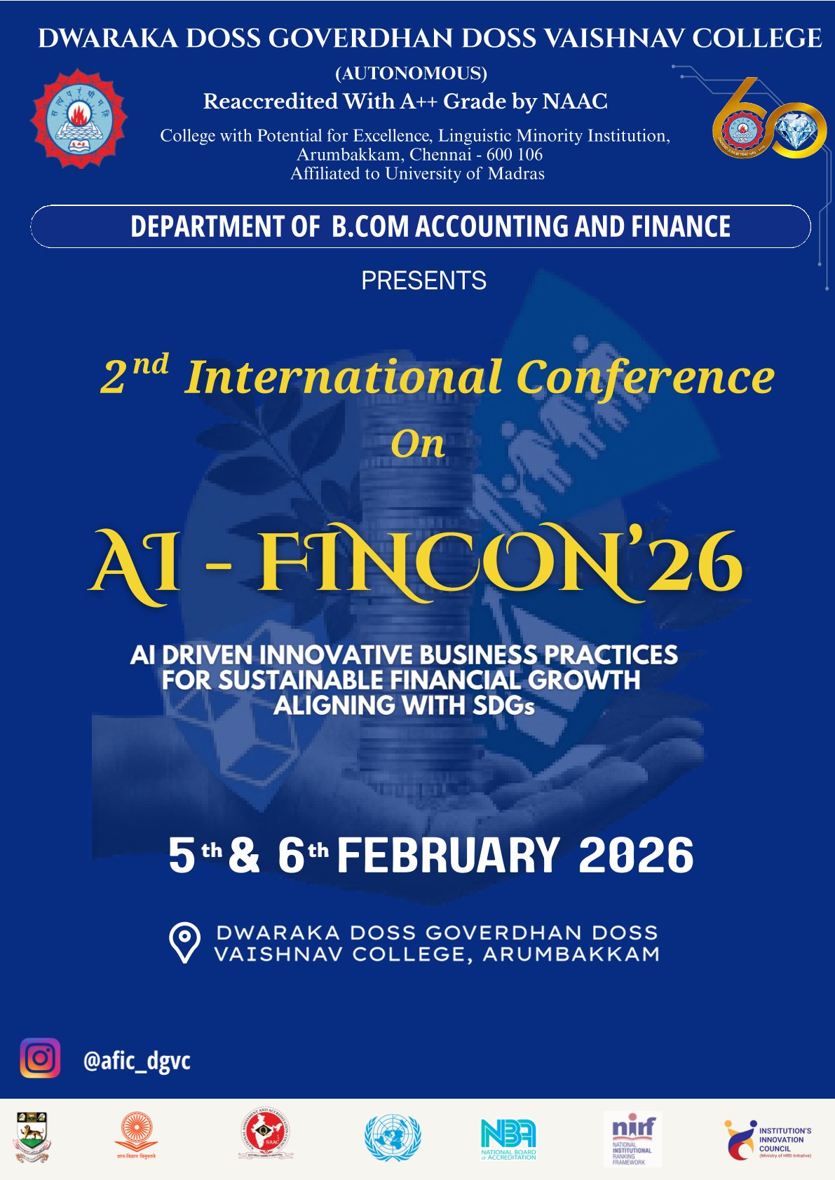 2ND INTERNATIONAL CONFERENCE ON AI DRIVEN INNOVATIVE BUSINESS PRACTICES FOR SUSTAINABLE FINANCIAL GROWTH  ALIGNING WITH SDGs