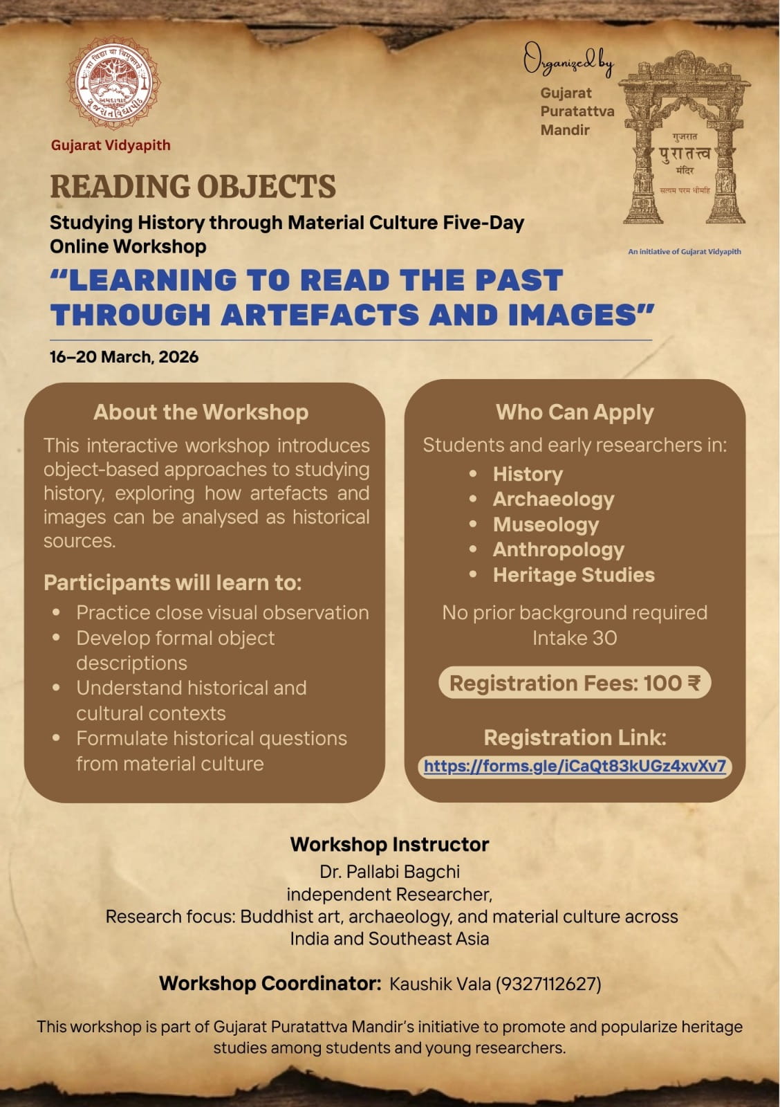 Reading Objects – Studying History through Material Culture