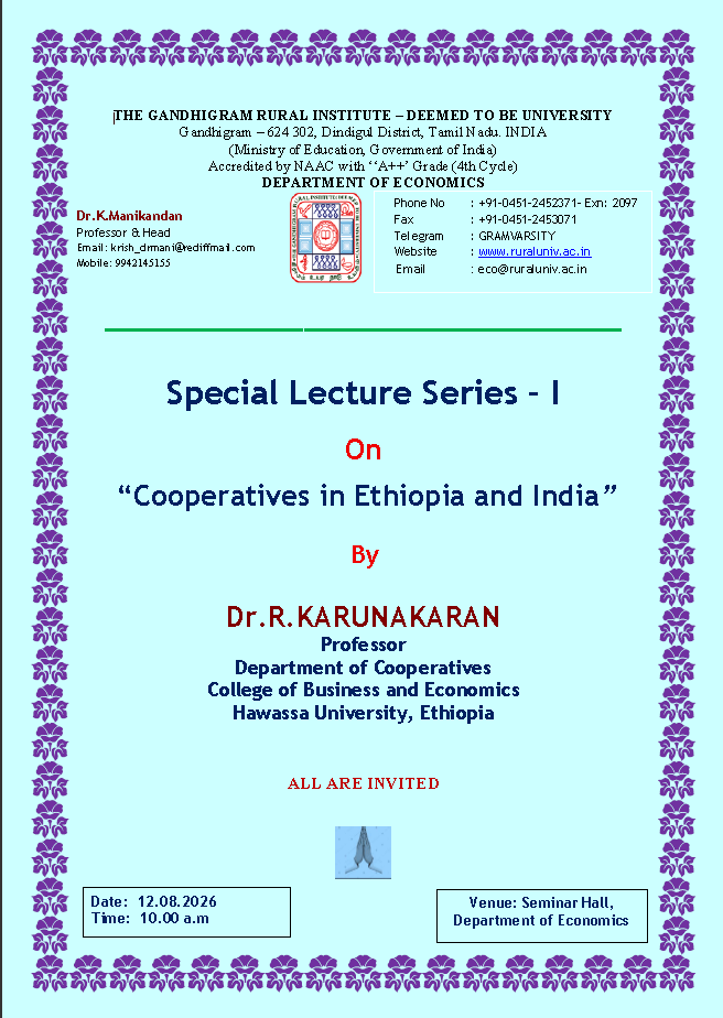 Cooperatives in Ethiopia and India