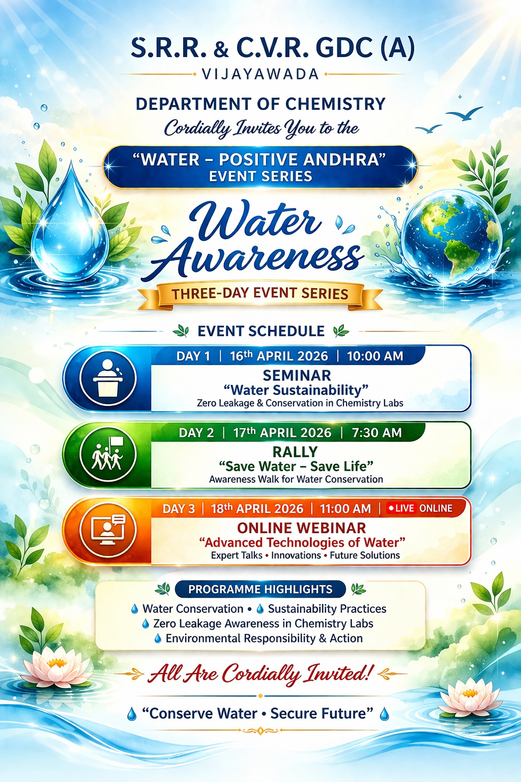 Water – Positive Andhra Event Series
